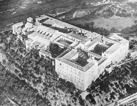 Monte Cassino Monastery in Italy posters & prints by Corbis