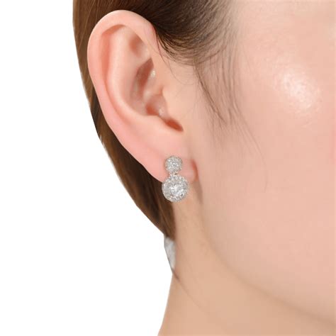 MorningSave: Classic Rhodium Plated Earrings