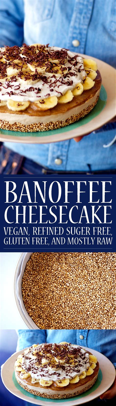 Banoffee Cheesecake | Homespun Capers | Vegan desserts, Raw desserts, Dessert recipes