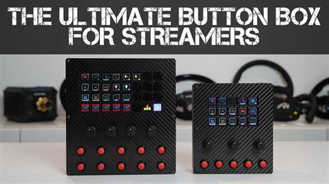 The Ultimate Streamer's Button Box - APEX Sim Racing Race Deck + Elgato ...