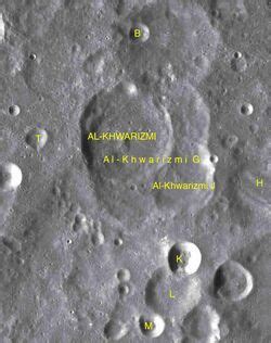 Astronomy:Al-Khwarizmi (crater) - HandWiki