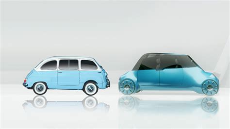 A Fiat 500 Multipla on Behance