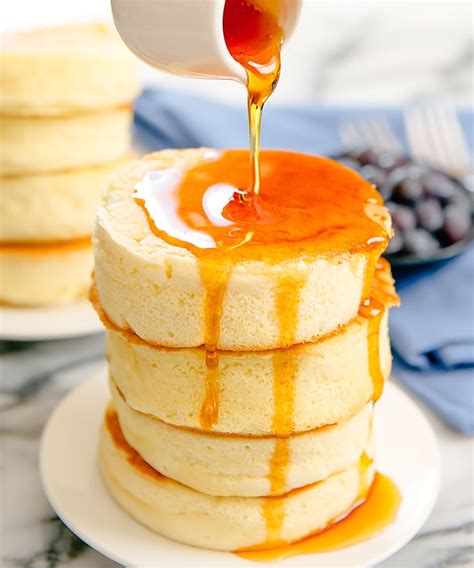 Japanese Souffle Pancakes - Kirbie's Cravings