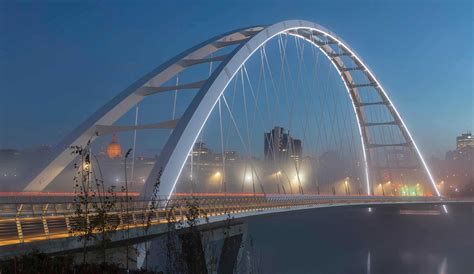 The iconic new Walterdale Bridge connects the city, nature, and people ...