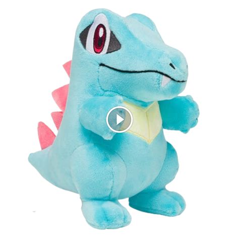 Pokemon PLUSH TOTODILE 20cm | Hermes Toys & Gaming