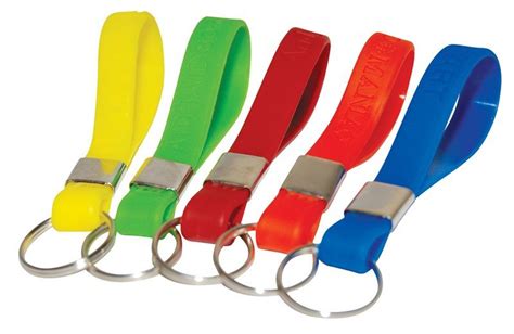 Silicone Rubber Key Rings are cost effective promotional keyrings