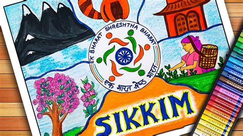 Sikkim Dance Poster Drawing Sikkim Drawings | Images and Photos finder