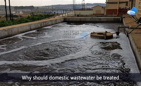 Why should domestic wastewater be treated - Netsol Water