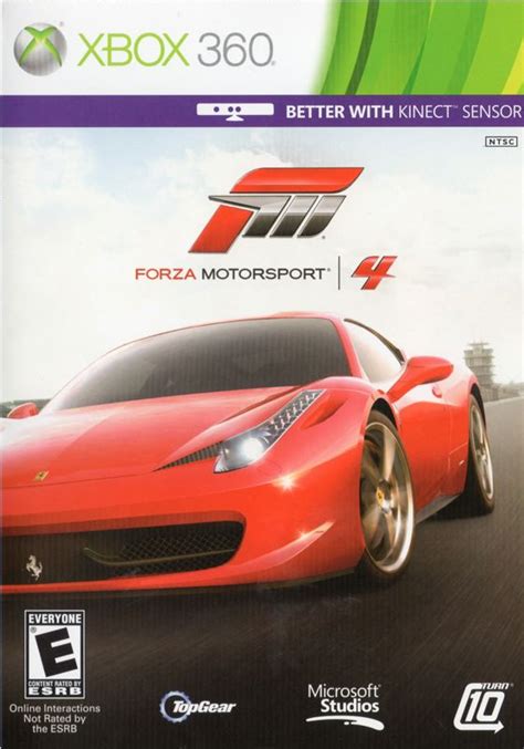 Forza Motorsport 4 cover or packaging material - MobyGames