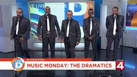 Live in the D: The Dramatics perform on Music Mondays - YouTube