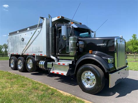 2019 Kenworth W900 Tri Axle Dump Truck - Paccar 485HP, 18 Speed Manual ...