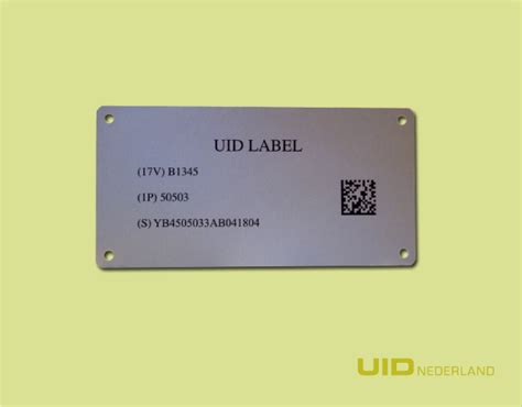 UID labels