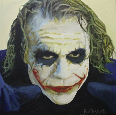 Heath Ledger Joker Painting