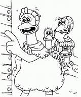 Chicken Run Coloring Pages  Learn To sketch template