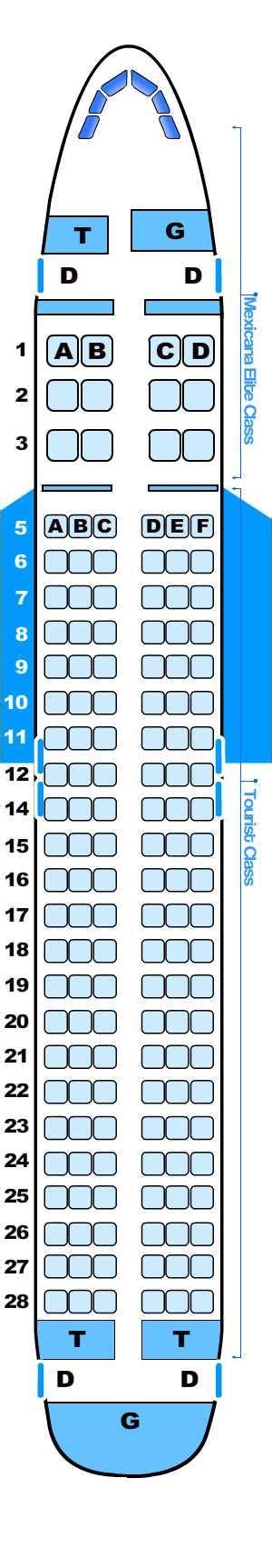 Seat Map Airbus A320 200 | SeatMaestro