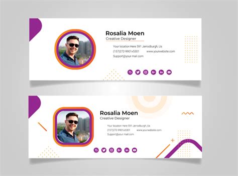 Creative & Professional Email signatures by Pavel Islam on Dribbble