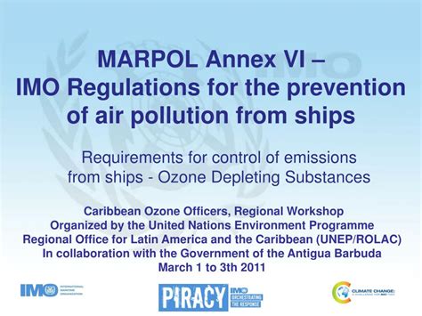 PPT - MARPOL Annex VI – IMO Regulations for the prevention of air pollution from ships ...