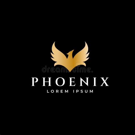 Phoenix Flying Fire Bird Vector Abstract Logo Icon Design Template ...