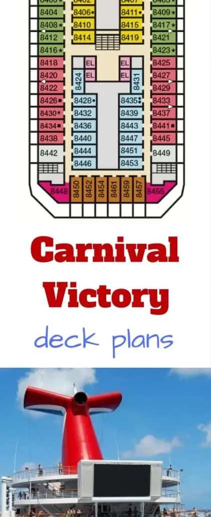 Carnival Victory Deck Plans - Cruise Radio - Daily Updates On The Cruise Industry