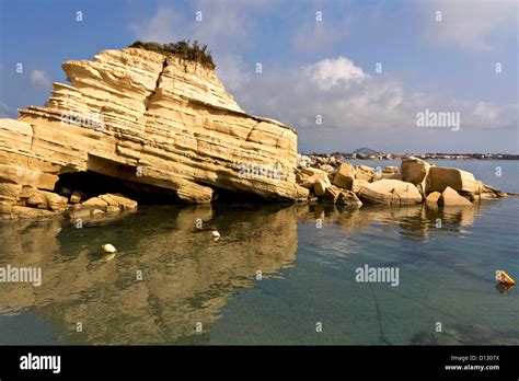 Laganas beach at Zakynthos island in Greece Stock Photo - Alamy