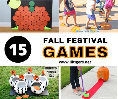 45 Best Fall Festival Games Ideas - Lil Tigers Lil Tigers