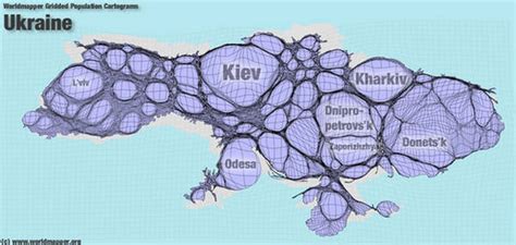 Population Map of Countries - World Map 3 - XciteFun.net