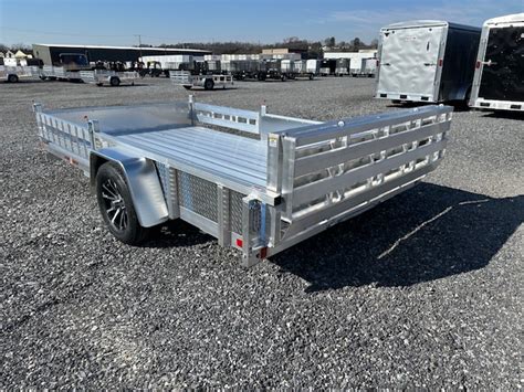 Sport Haven 7×12 Aluminum Utility Trailer - ATV Ramps