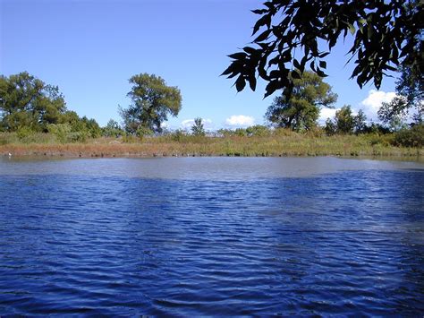 Pike River delta, Kenosha, Wisconsin