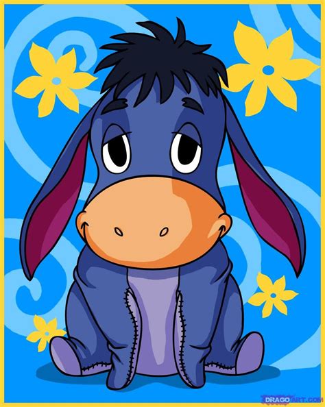 http://imgs.tuts.dragoart.com/how-to-draw-baby-eeyore_1_000000003207_5.jpg | Eeyore & Others ...