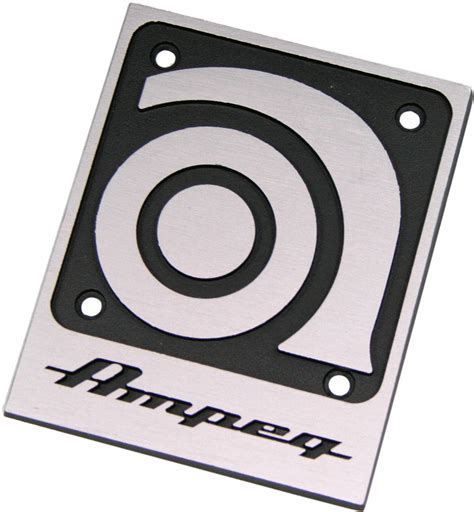 Ampeg plastic logo large :: Logos and Panels :: Hardware :: Amp Parts :: Banzai Music GmbH