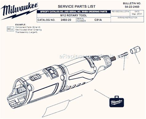 Milwaukee Cordless Rotary Tool Parts | Reviewmotors.co