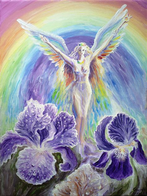 Iris the rainbow goddess by CORinAZONe on DeviantArt