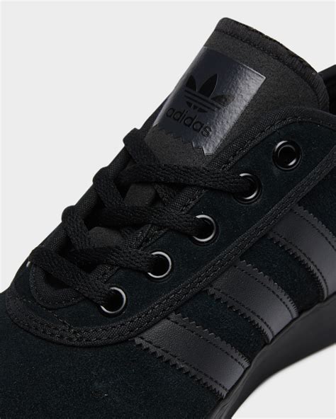 Adidas Adi Ease Suede Shoe - Black Black | SurfStitch