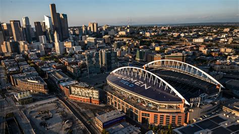 Lumen Field Joins the Seattle Skyline: Stadium Officially Sports its New Name with New Signage