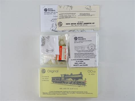 Lot 460 - A pair of unbuilt OO Gauge kits for steam