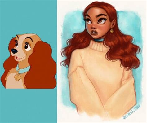 Your Favorite Disney Animal Characters Reimagined as Real People