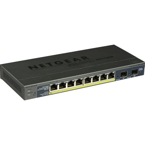 Netgear GS110TP ProSafe 8-Port Gigabit PoE Smart GS110TP-100NAS