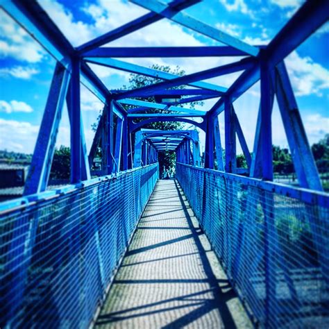 This railway bridge looked nice in the sunshine yesterday, didn’t ...