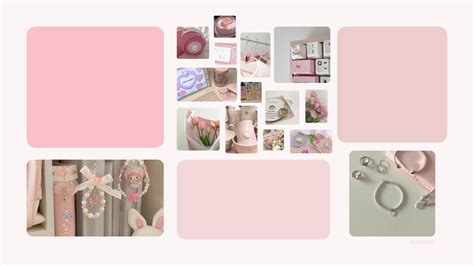 Pink Desktop Organizer Wallpaper - Stay Organized in Style