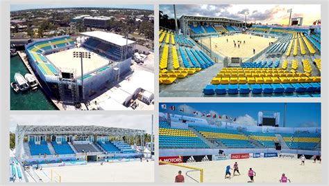 BAHAMAS -Nassau – Beach Soccer World Cup – 2017 | Pakar Seating Grandstand Bleacher Tribune