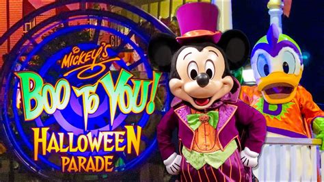 Mickey's Boo to You Halloween Parade - FULL [4K] Disney World Halloween - YouTube