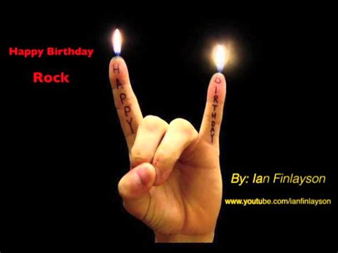 Happy Birthday Rock - YouTube