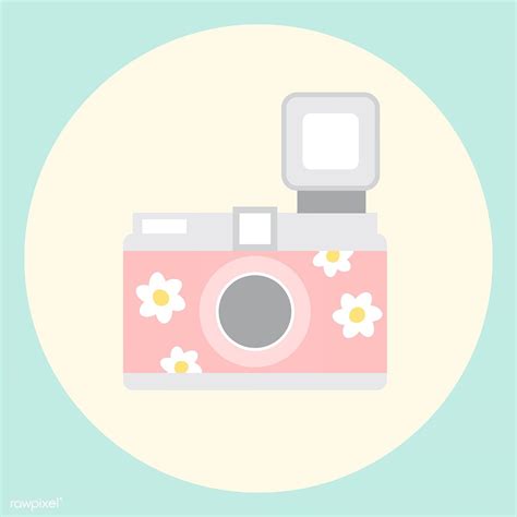 Illustration of a camera | free image by rawpixel.com / Minty | Camera ...