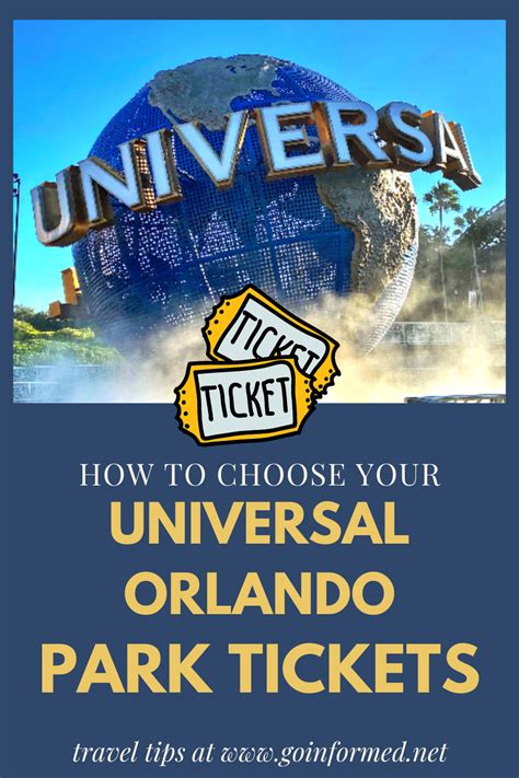 How to Choose Your Universal Orlando Park Tickets - Page 2 of 4 - Go Informed