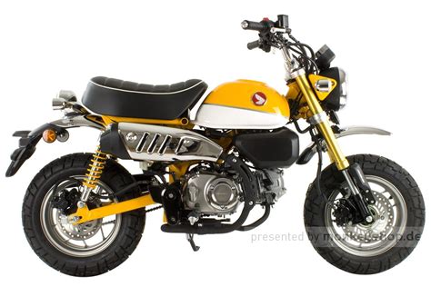 Honda Monkey 125 2018 gelb - monkeyshop.de