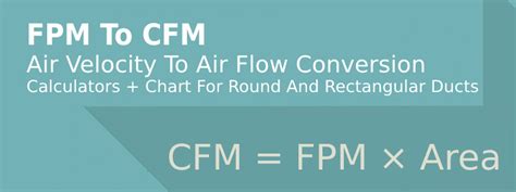 CFM Calculator: How To Calculate CFM? (CFM Calculation, 53% OFF