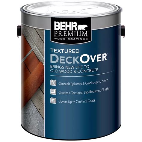 Behr Premium Textured Deckover, 3.79 L | The Home Depot Canada