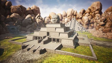 Lost Temple of the Aztecs in Environments - UE Marketplace