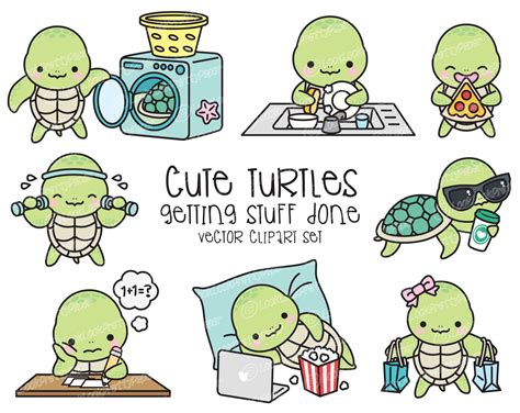 Cute Turtle Drawing