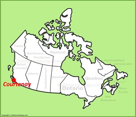 Courtenay Map | British Columbia, Canada | Detailed Maps of Courtenay